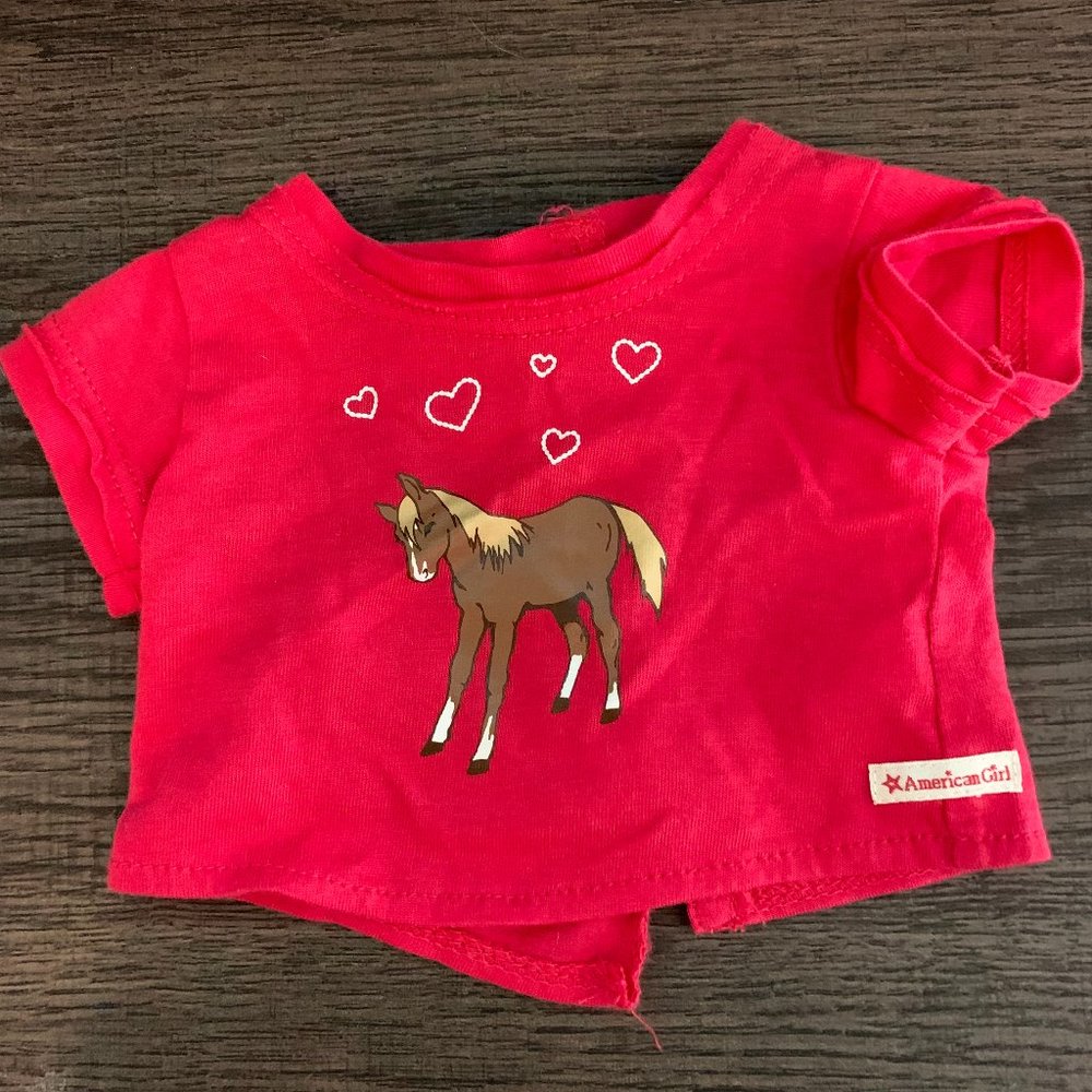 American girl horse shirt!